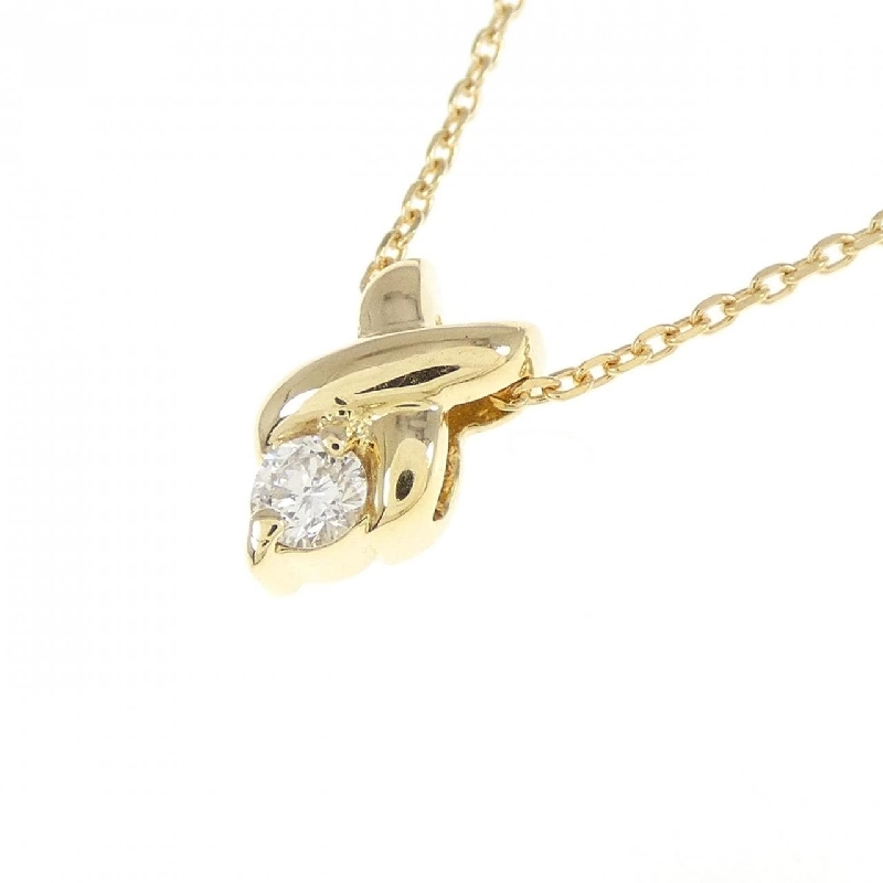 K18YG Dây chuyền kim cương 0.09CT - Hàng hiệu Chính hãng 862249