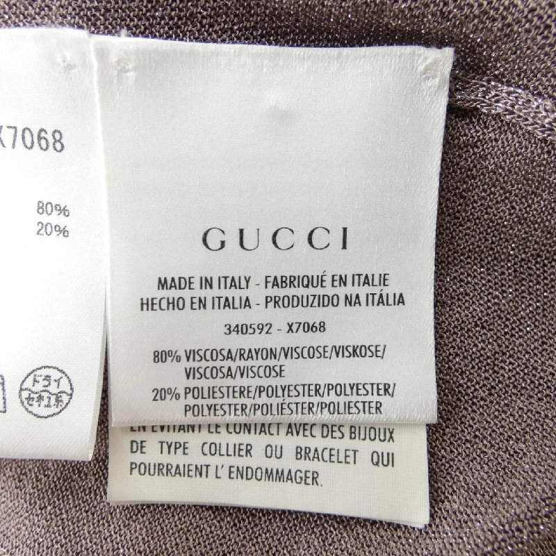 Gucci GUCCI 340592 X7068 Áo khoác - Hàng hiệu Chính hãng 775334