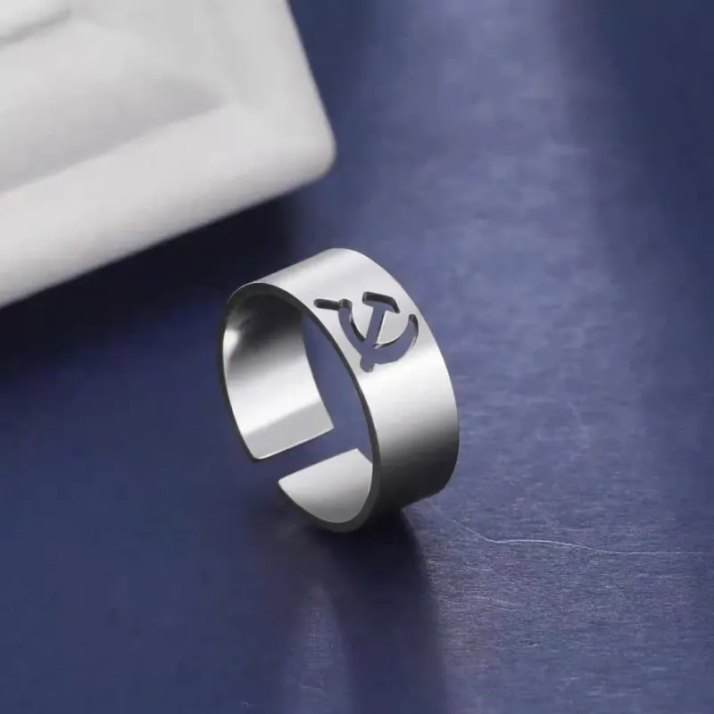 Nhẫn búa liềm CCCP 1013400