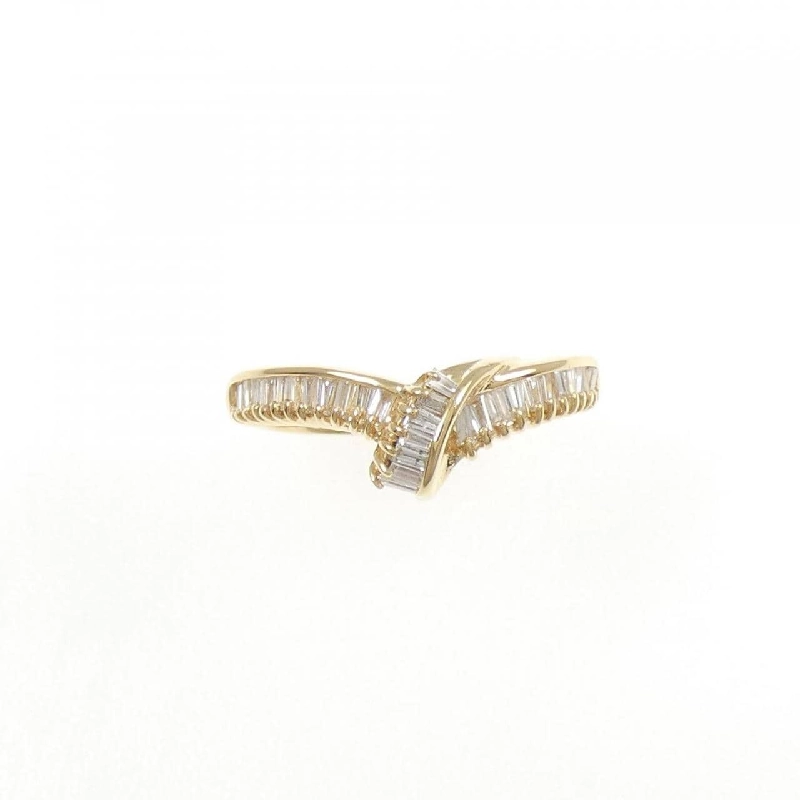 Nhẫn kim cương K18YG - Hàng hiệu Authentic 853718