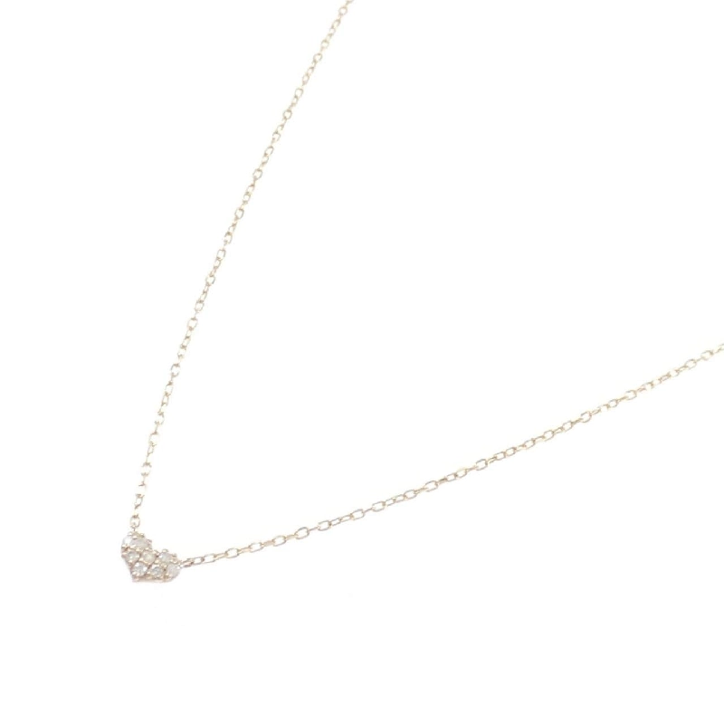K10PG Dây chuyền kim cương hình trái tim - Hàng hiệu Chính hãng 863416