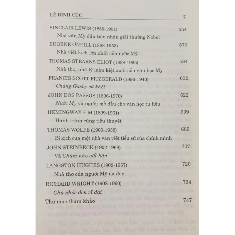Tác gia văn học Mỹ (Lê Đình Cúc) 699579