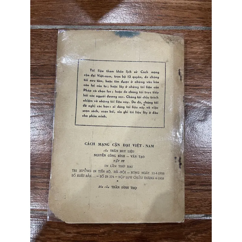 Cách mạng cận đại việt nam - Trần Huy Liệu & cộng sự tập 3 (6) 758232