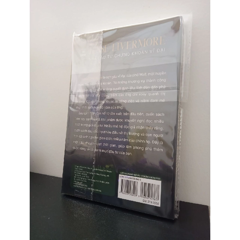 Jesse Livermore - Nhà Đầu Tư Chứng Khoán Vĩ Đại - Edwin Lefevre New 100% HCM.ASB1303 911097