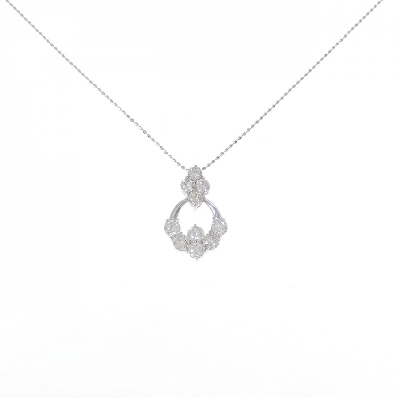 K18WG Dây chuyền kim cương 1.00CT - Hàng hiệu Chính hãng 856980