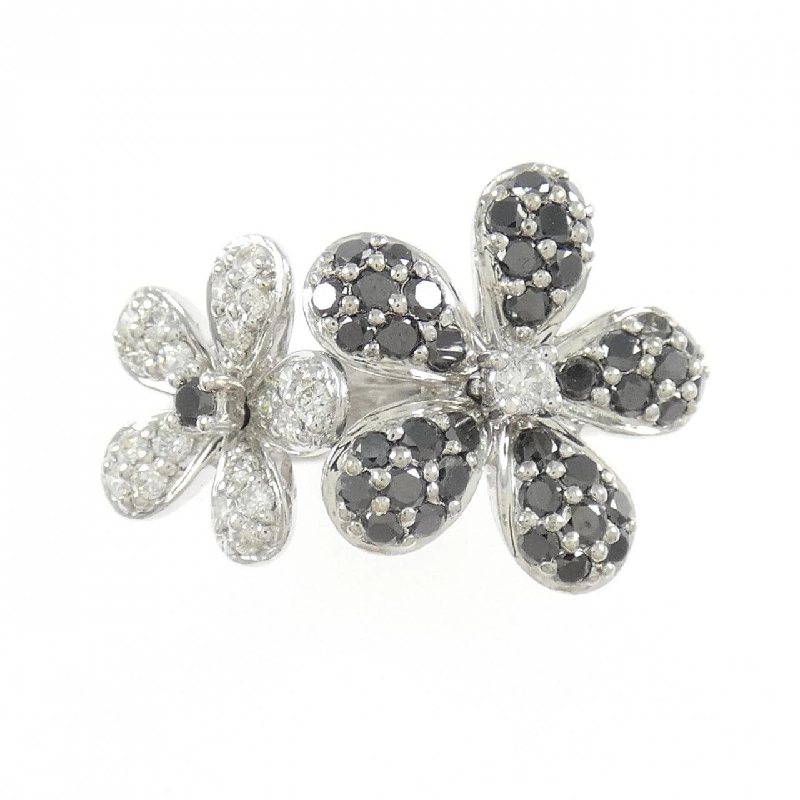 Nhẫn kim cương hoa K18WG 1.00CT 667809