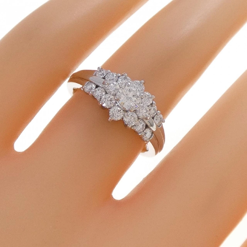 Nhẫn kim cương Mikimoto 0.63CT - Hàng hiệu Authentic 836088