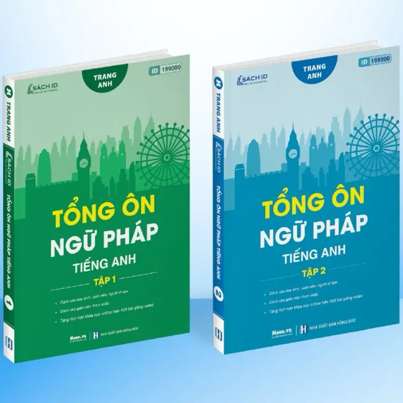 Combo Tổng Ôn Ngữ Pháp Tiếng Anh - Tập 1, Tập 2 - Bản Đặc Biệt 795811