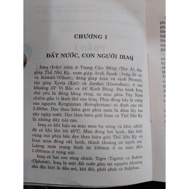 MỸ - IRAQ CUỘC ĐỐI ĐẦU HAI THẾ KỶ 
 522764