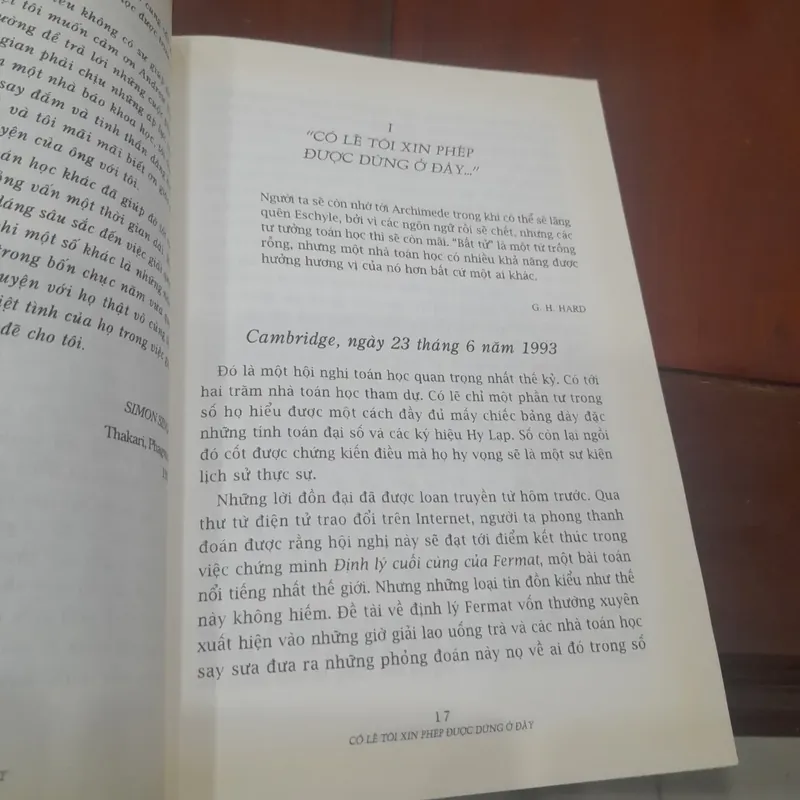 Simon Singh - ĐỊNH LÝ CUỐI CÙNG CỦA FERMAT 691113