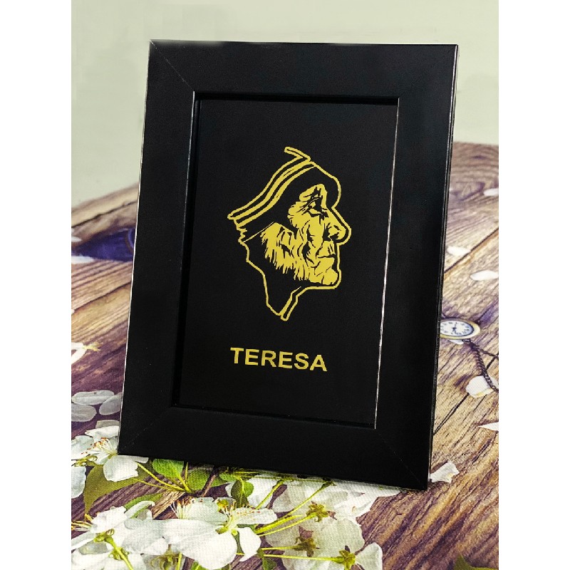 Tranh Dát Vàng Để Bàn/ Treo Tường Mẹ Teresa 4109