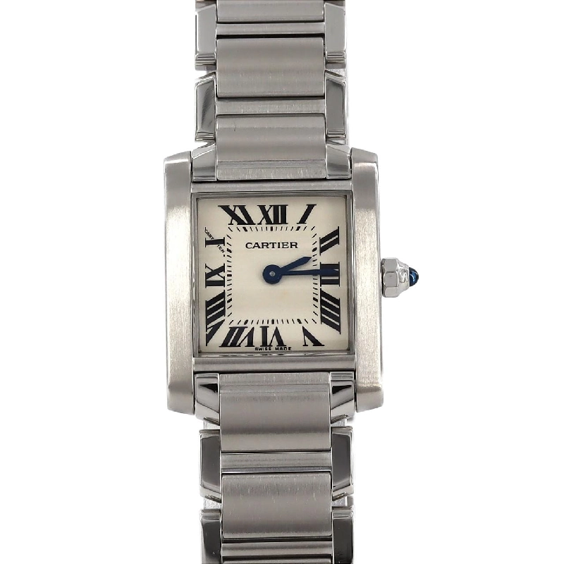 Cartier Tank Française SM W51008Q3 SS Quartz - Hàng hiệu Chính hãng 882404