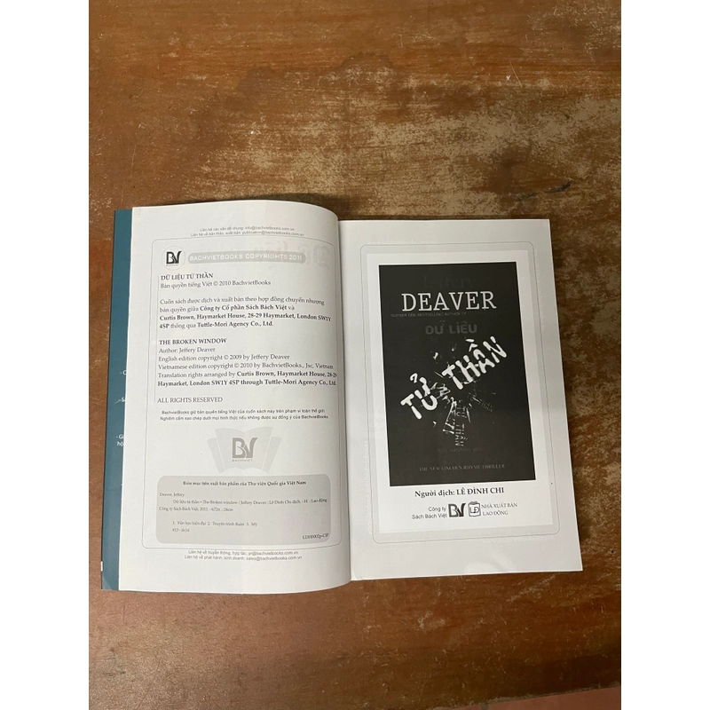 DỮ LIỆU TỬ THẦN- JEFFERY DEAVER  550077