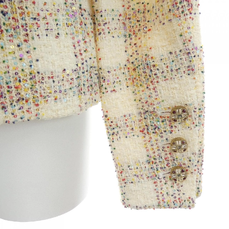 CHANEL LOOK14 P77288V68882 Áo khoác - Hàng hiệu Authentic 814380