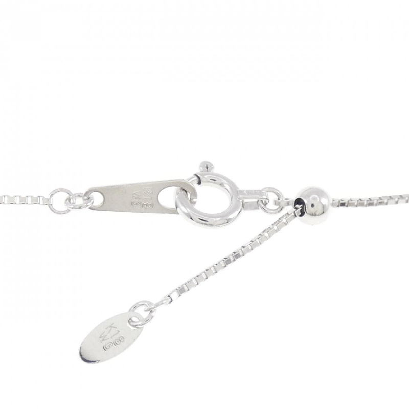 K18WG Pave Heart Diamond Necklace 1.00CT - Hàng hiệu Authentic 862891