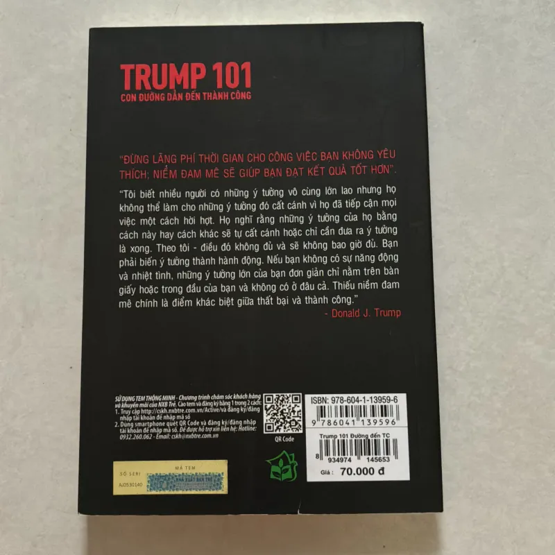 Trump 101 con đường dẫn đến thành công 797891