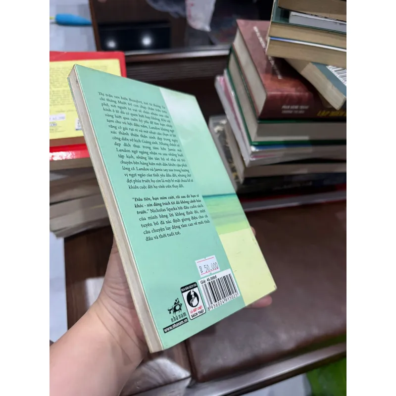 ĐOẠN ĐƯỜNG ĐỂ NHỚ – NICHOLAS SPARKS | TIỂU THUYẾT TÌNH YÊU KINH ĐIỂN-K2 992683