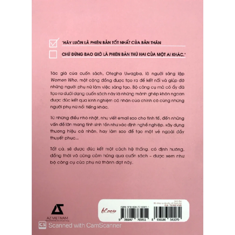 Sách Đen - Bộ Công Cụ Của Phụ Nữ Thành Đạt - Cẩm Nang Tuyệt Mật - Otegha Uwagba 282147