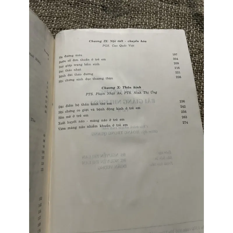 Bài giảng Nhi khoa 2 - 300 trang khổ lớn  1022815