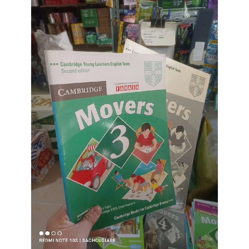 Movers 3 Student's book + Answer booklet Viết chì mới 80% Sách tự học tiếng Anh HCM2702 930198