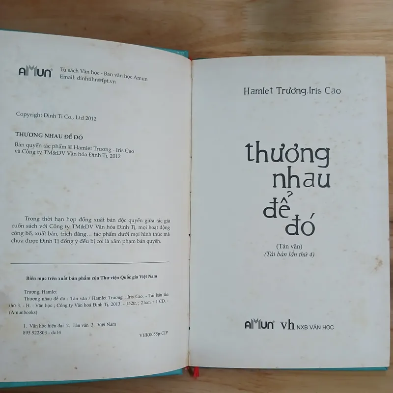 Thương Nhau Để Đó - Hamlet Trương & Iris Cao 577145