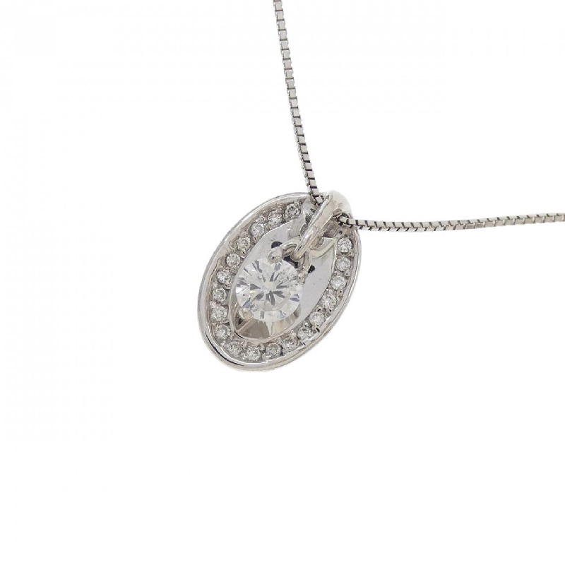 Dây chuyền kim cương K18WG 0.331CT - Hàng hiệu Chính hãng 857866