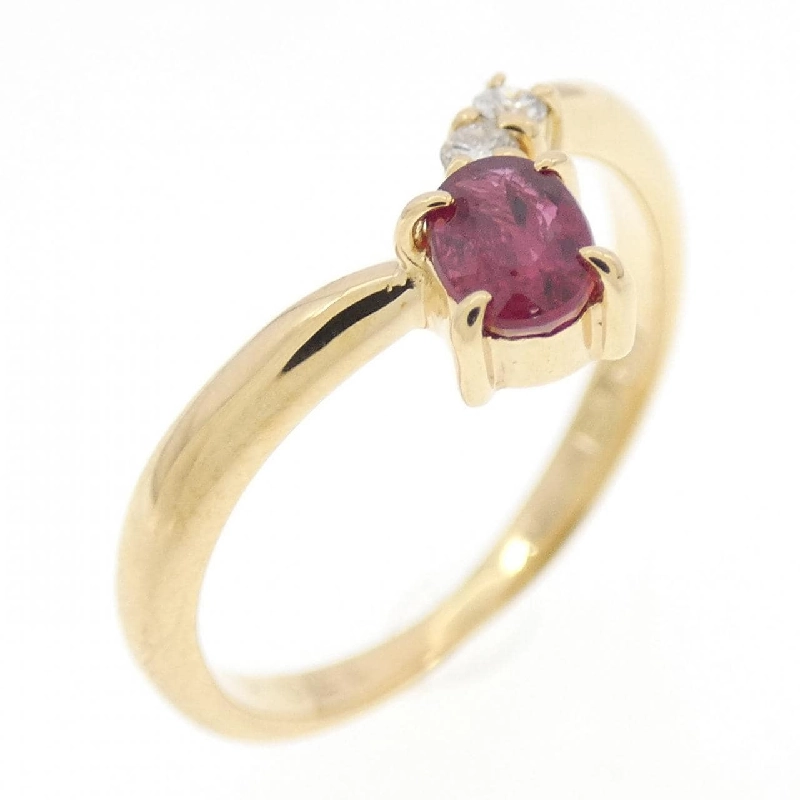 Nhẫn ruby K18YG 0.24CT 668941
