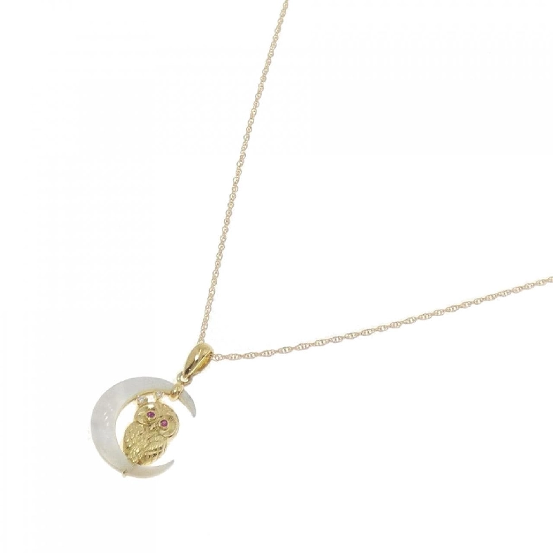 K18YG Mặt trăng × Cú Mẹ Ngọc trai - Hàng hiệu Chính hãng 846768