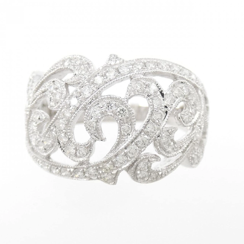 Nhẫn kim cương K18WG 0.50CT 667166