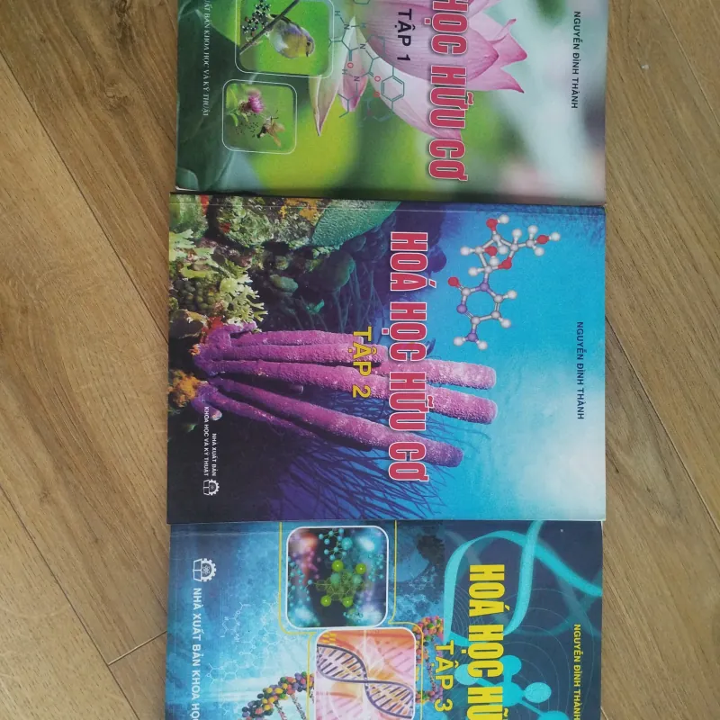 Bộ sách Hoá học hữu cơ tập 1, 2, 3 1021593