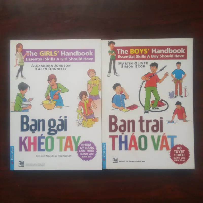[Sách Nuôi Dạy Con] Bạn Gái Khéo Tay + Bạn Trai Khéo Léo - Kỹ Năng Cho Con 976442