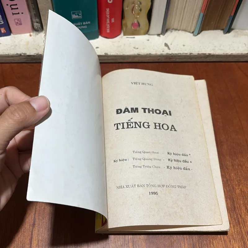 II Sách Học Tiếng Trung: Đàm Thoại Tiếng Hoa - Việt Hưng - 1995 790776