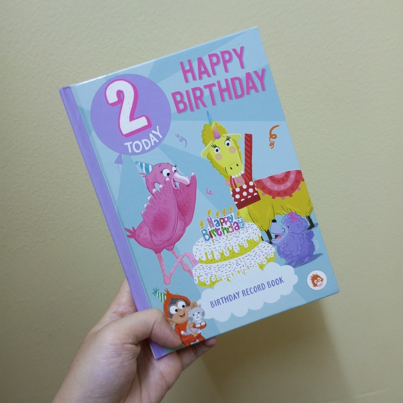 Happy 2nd Birthday Sách mừng sinh nhật bé 2 tuổi bằng Tiếng Anh 548943
