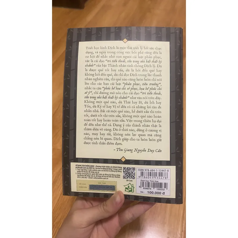 Sách DỊCH HỌC TINH HOA - Thu Giang Nguyễn Duy Cần 934851