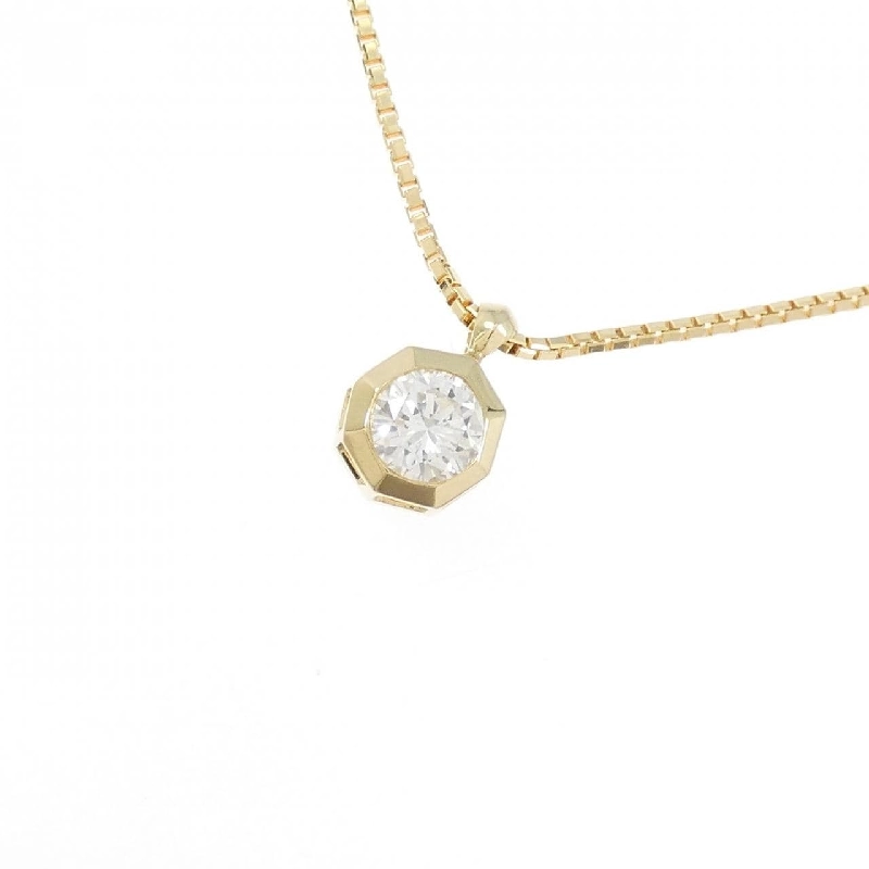 K18YG Dây chuyền kim cương 0.43CT - Hàng hiệu Chính hãng 861042