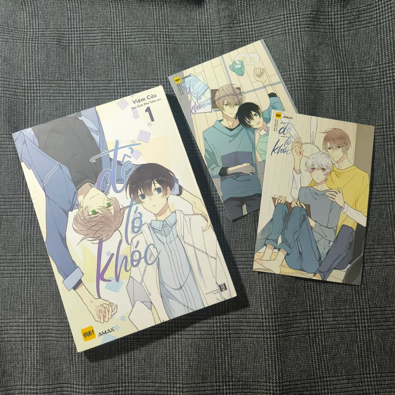 Để tớ khóc (Tập 1) - Viêm Cửu - Tặng kèm 2 postcard - AMAK 597874