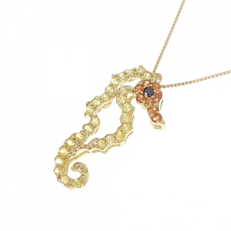 K18YG Sapphire Necklace - Hàng hiệu Authentic 856589