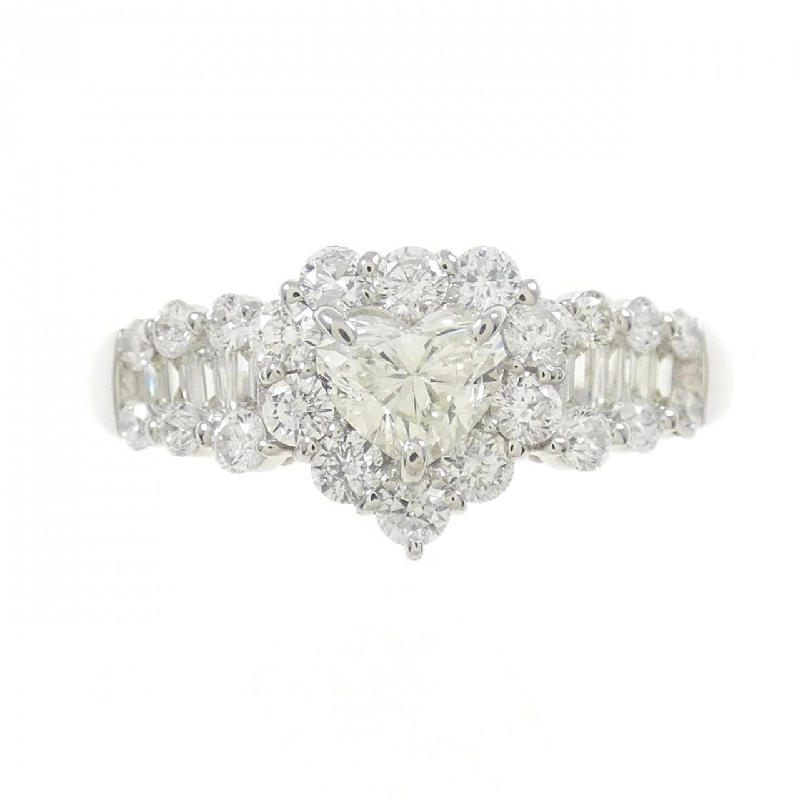 Nhẫn kim cương PT hình trái tim 0.33CT - Hàng hiệu Authentic 855930