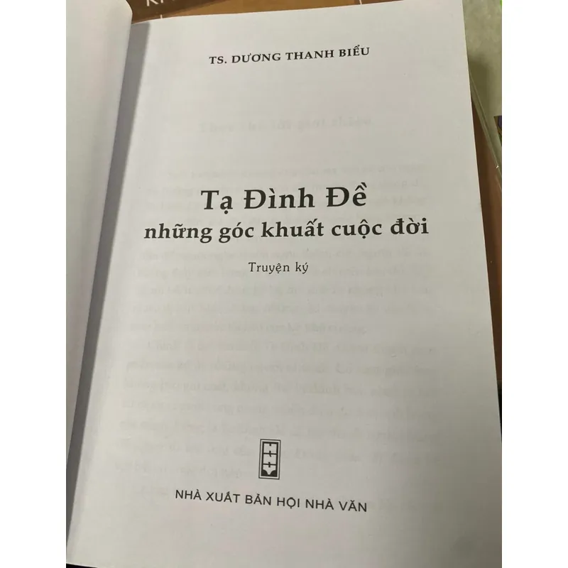 Tạ Đình Đề những góc khuất cuộc đời 726057