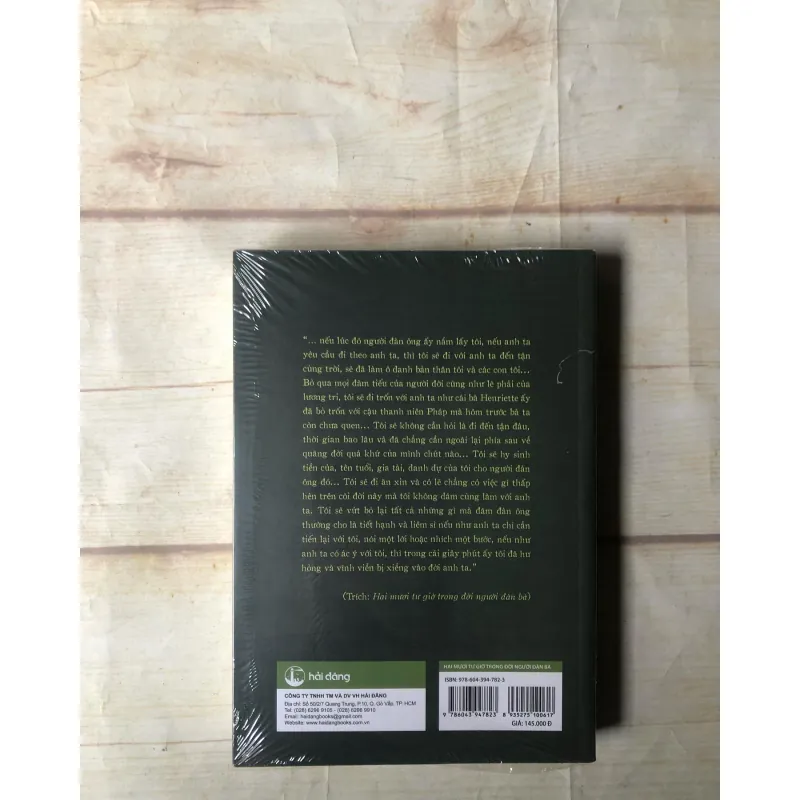 Hai Mươi Tư Giờ Trong Đời Người Đàn Bà - Stefan Zweig 733788