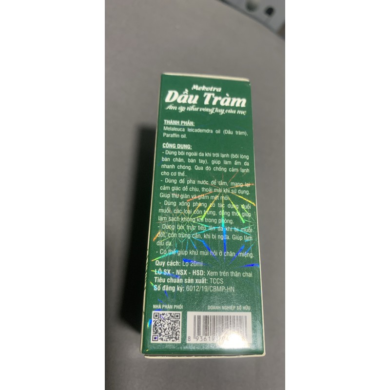 Dầu tràm Mekotra 20ml chính hãng nguyên tem 174686