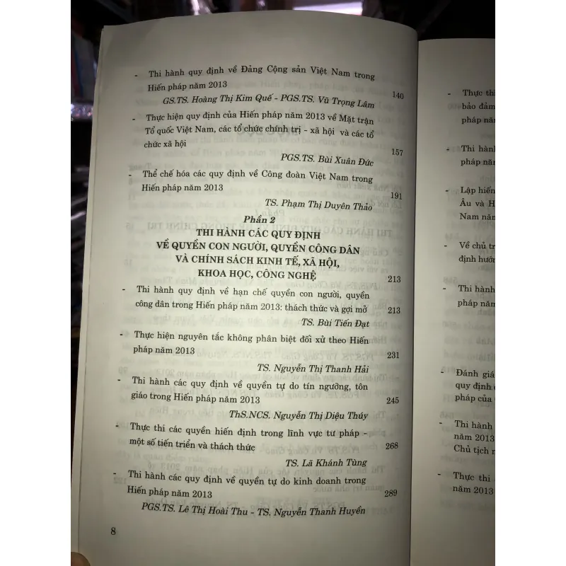 Thi hành hiến pháp năm 2013 - Thực trạng và những vấn đề đặt ra  754003