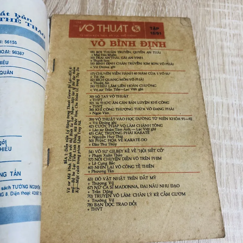 TÌM HIỂU VÕ THUẬT VÕ BÌNH ĐỊNH 1010663