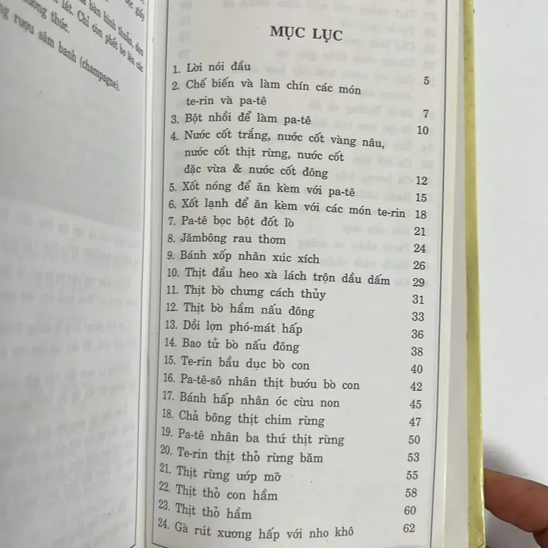 Bán sách cũ – Nấu món ăn Tây (Nấu đông & Patê) – Song Hồng (biên tập) 594772