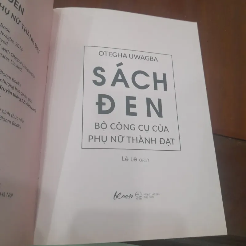 Otegha Uwaba - SÁCH ĐEN, bộ công cụ của phụ nữ thành đạt 753000