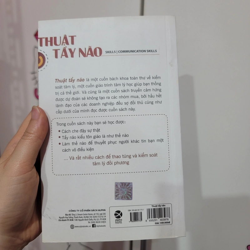 Sách THUẬT TẨY NÃO 470184