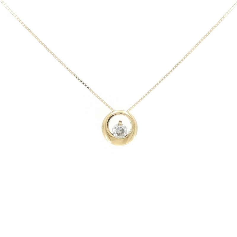 K18YG Dây chuyền kim cương 0.29CT - Hàng hiệu Chính hãng 859220