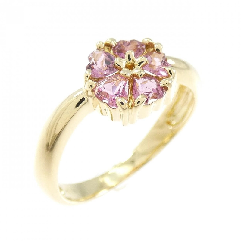 Nhẫn Tourmaline Hoa K18YG - Hàng hiệu Chính hãng 853958