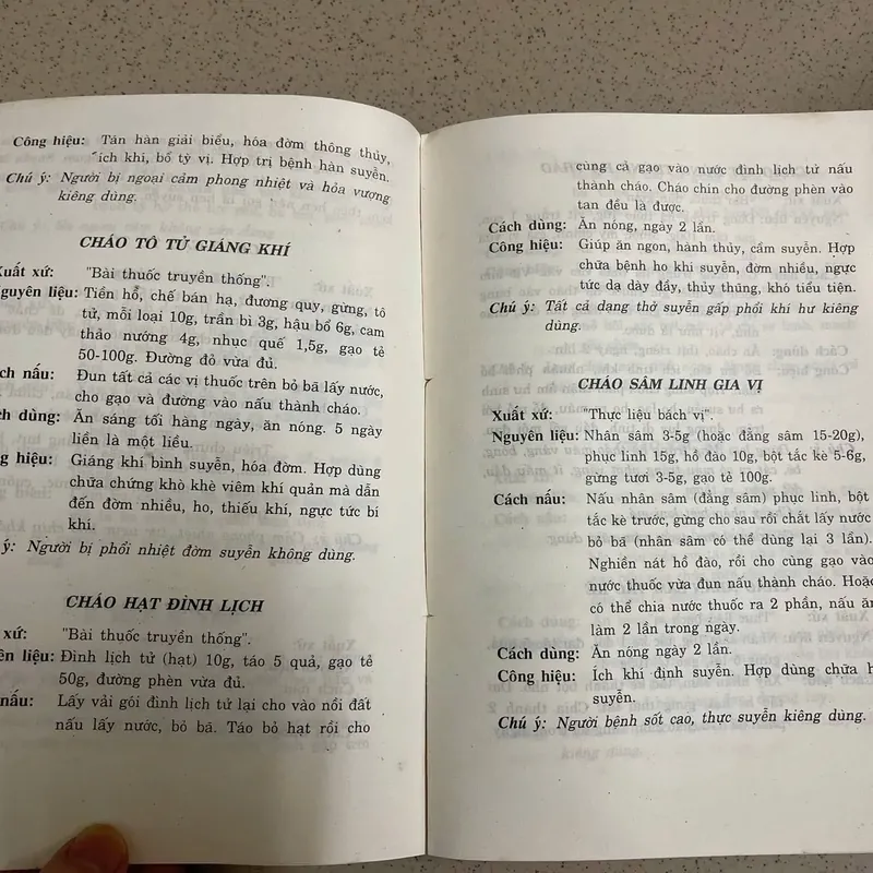 Cháo thuốc gia đình 730779