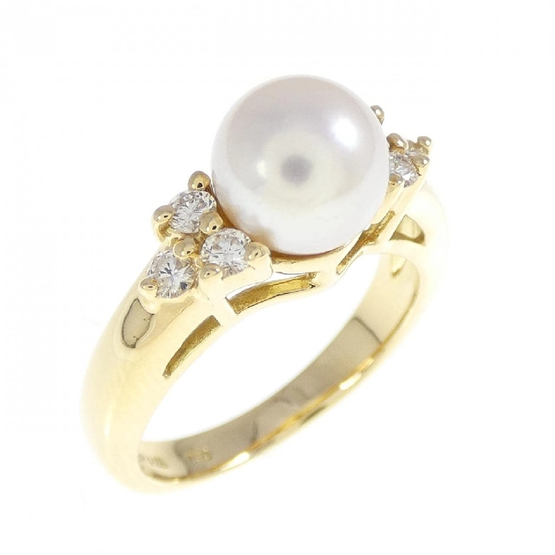 Nhẫn ngọc trai Akoya Tiffany 7.2mm - Hàng hiệu Authentic 839368